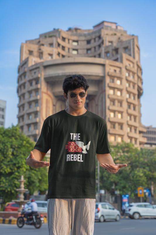 Maivershl "The Rebel" Unisex Cotton Crew Tee