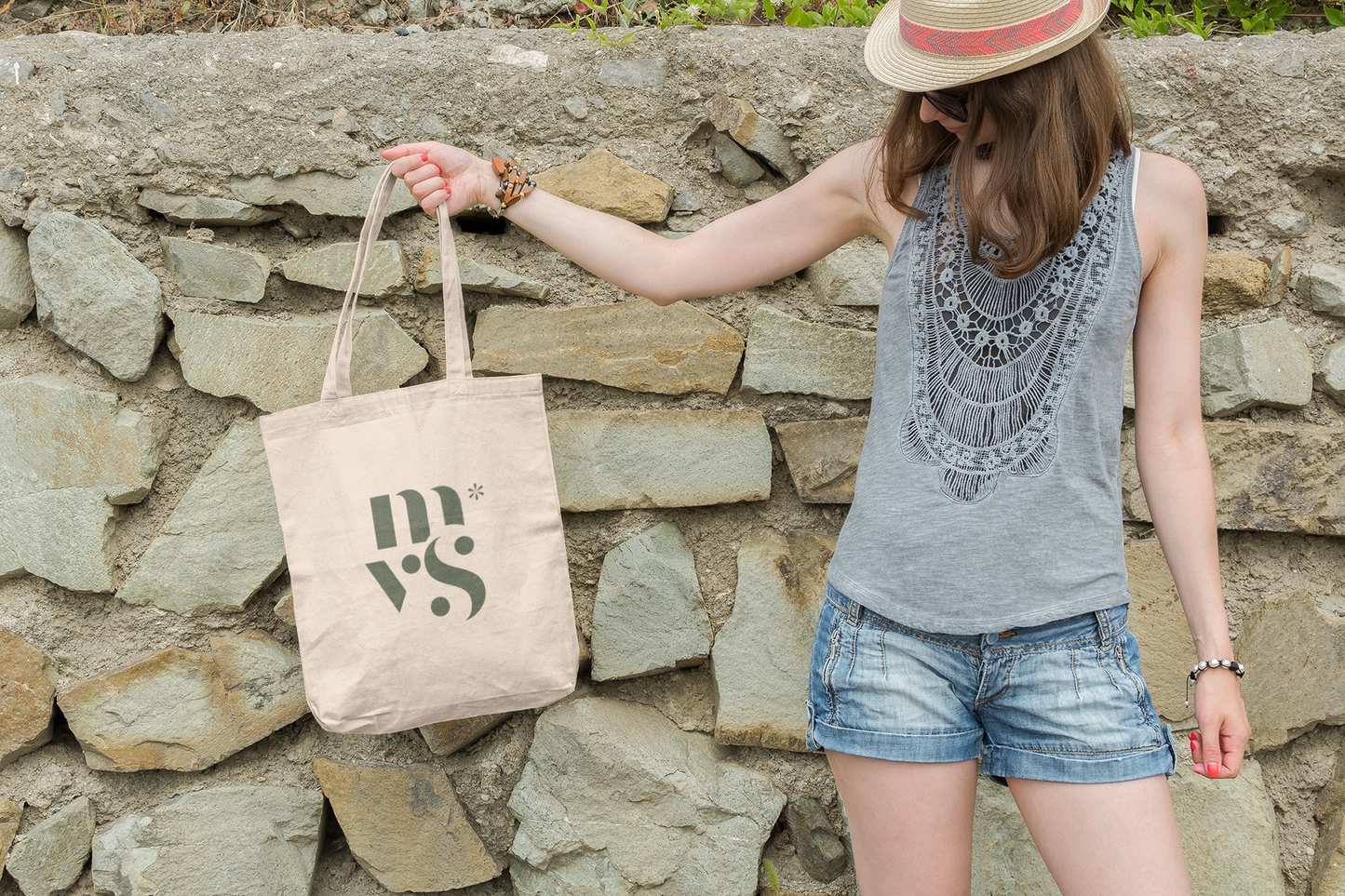 Premium Natural Cotton Tote Bag – "Carry Your Ambition