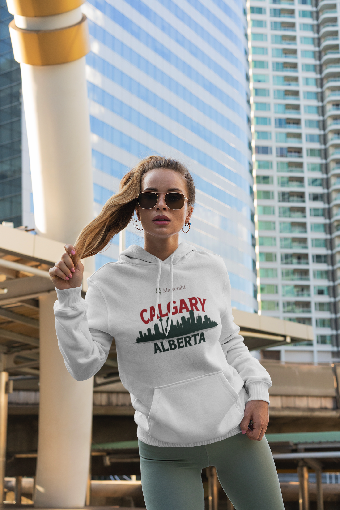 Unisex Heavy Blend™ Hooded Sweatshirt – Calgary Alberta Edition