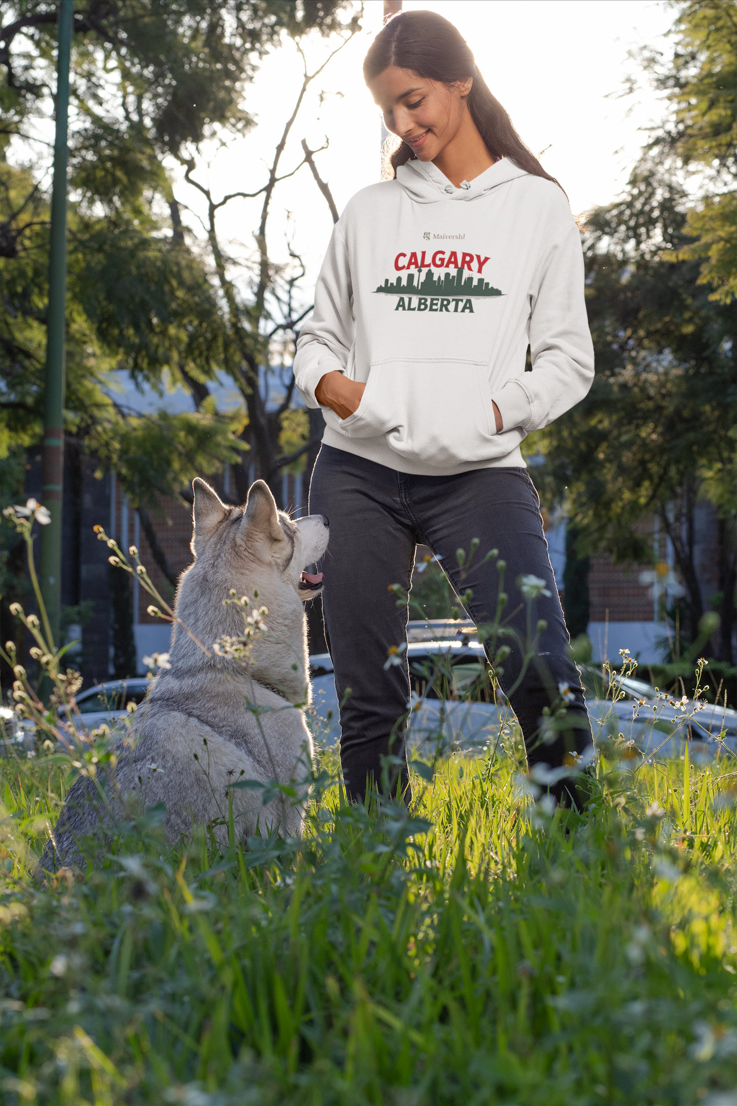 Unisex Heavy Blend™ Hooded Sweatshirt – Calgary Alberta Edition